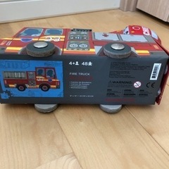 消防車　パズル　車まとめての画像