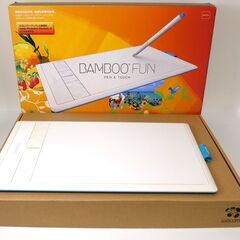 【ぺんなし】ペンタブ BAMBOO FUN wacom 