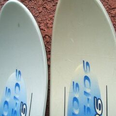 170cm カービングスキー 2点セット 板 170 ニシザワ S-106　ビンディング チロリア SL100　青白 ブルー×ホワイト スキー板 ☆ PayPay(ペイペイ)決済可能 ☆ 札幌市 豊平区 平岸の画像