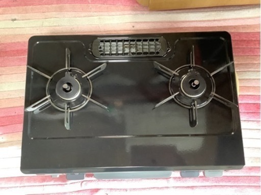 【リサイクルサービス八光】2019年製　リンナイ Rinnai KGM64BK2L/13A [ガステーブル]　左強火