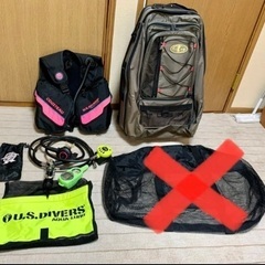 値下げ★US DIVERS ダイビング 重器材　BCD・ダイコン...