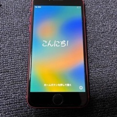 超美品！iPhoneSE第3世代64GBレッドSIMロック解除済