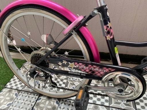 シマノ　22インチ　子供　自転車