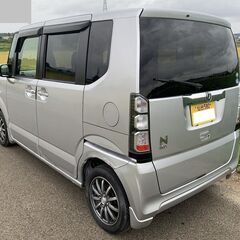 仙台☆N-BOX.2WD.シルバー.車検取り立て！修理済み！即渡しOK！の画像