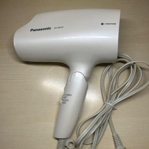 Panasonic製ドライヤー ナノイー EH-NA24