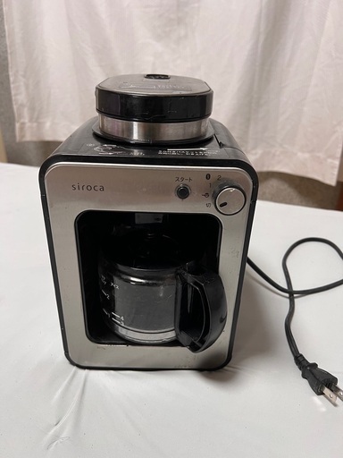 シロカ コーヒーメーカー【美品