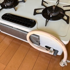 グリル付きガステーブル　コンロの画像