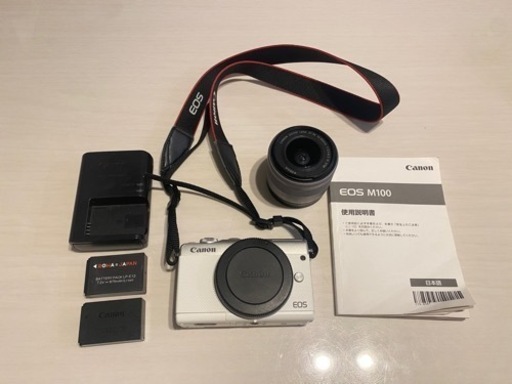 Canon EOS M100 ボディ WH