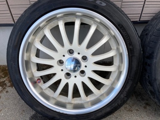 売約済み。BLONKS 17インチ　PCD114.3 7J  OFFSET48