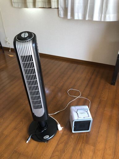 ここひえ+アメリカ製タワーファン(おまけ）