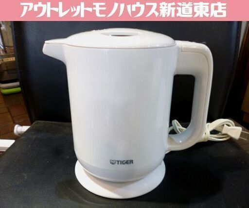 TIGER 電気ケトル PFY-A080 0.8L 白 2009年製 タイガー 電気ポット 札幌市東区 新道東店