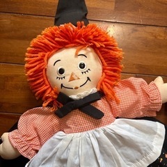 アンとアンディー　DAKIN RAGGEDY ANN &RAGGEDY ANDY人形　　ハロウィン　ラガディー　ヴィンテージ　アンティーク　人形　雑貨　名護市受け渡しの画像