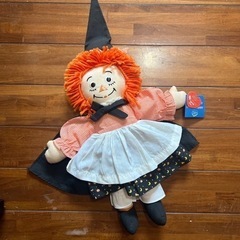 アンとアンディー　DAKIN RAGGEDY ANN &RAGGEDY ANDY人形　　ハロウィン　ラガディー　ヴィンテージ　アンティーク　人形　雑貨　名護市受け渡しの画像