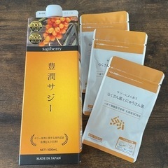 【お取引完了☑️🙇‍♀️】豊潤サジー1000ml + らくさん菌...