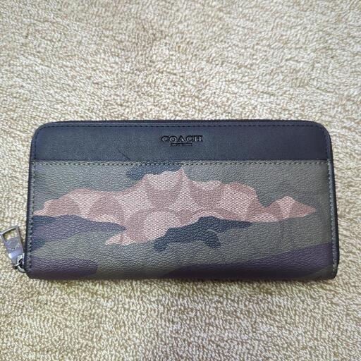COACH　コーチ　長財布　迷彩【未使用】