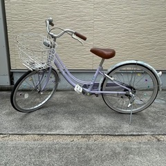 女の子用　22インチ自転車　ブリヂストン