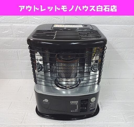石油ストーブ 2015年製 3.2L 木造～7畳 グリーンウッド GKP-P247N 電池式 暖房器具 電源不要 停電時に 札幌市 白石店