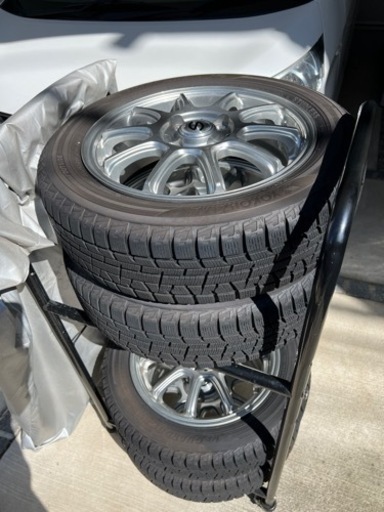 155/65R14  ヨコハマタイヤ　iceGUARD 5PLUS IG50 スタッドレスタイヤ・ホイール 4本セット