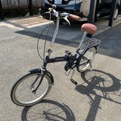 折りたたみ自転車　20インチの画像
