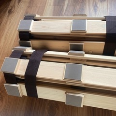 ロール式すのこマット / セミダブルの画像