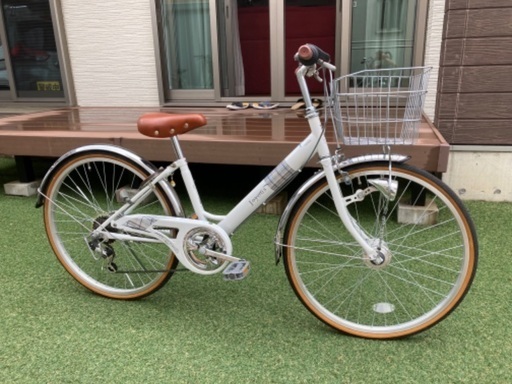 自転車 ジュニア用 女の子 24インチ 6段変速 札幌市内（近郊