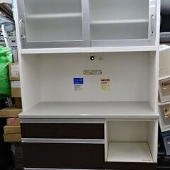 【恵庭】レンジボード　上下分割式　食器棚などに