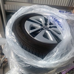 オールシーズンタイヤ バリ溝50プリウス 純正15インチ タイヤ ホイール