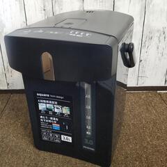 電気ポット 3L アイリスオーヤマ ポット  電気 保温 沸騰 コンパクト マイコン式 IAHD-130　2022年製品の画像