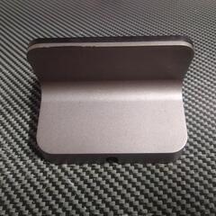 充電スタンド MicroUSB入力　USB-C端子出力　ゴールドの画像