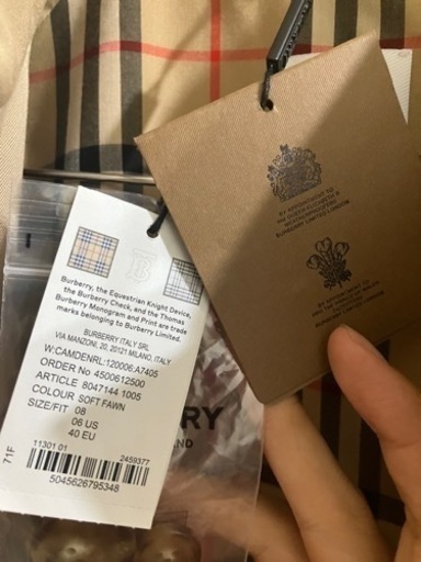 BURBERRY ロングコート　カムデン