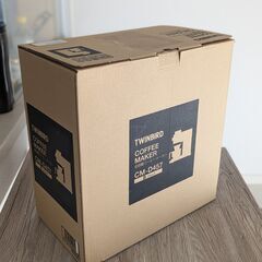 【使用回数5回くらい】ツインバードのコーヒーメーカー（３杯分）の画像