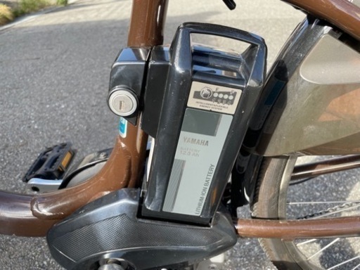 【値下げ】26インチ電動アシスト自転車ヤマハ　パス(茶色)