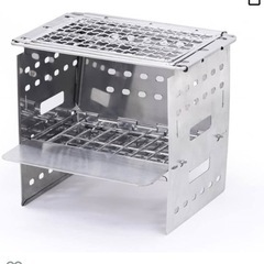 【新品未使用】ソロ用　焚き火台