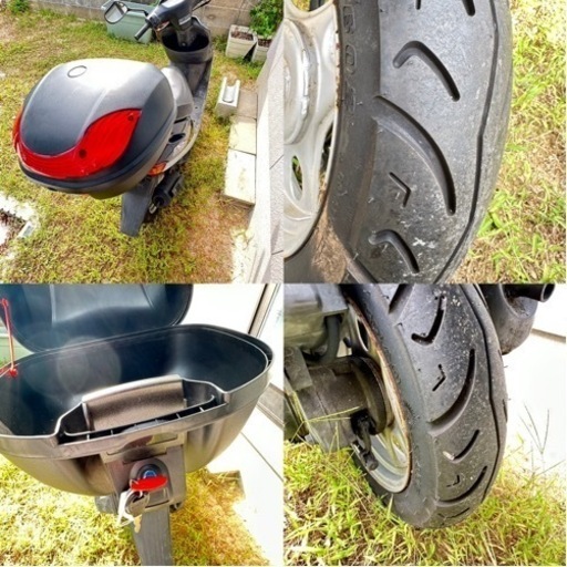 不具合なし DIO スーパーディオ 原付 50cc BOX付き