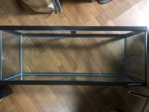 値下げしました‼️水槽コトブキ　WIDE 900！新品ガラス蓋4枚付き‼️