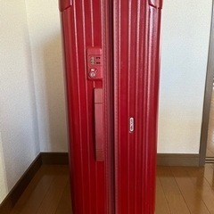 RIMOWAスーツケース　REDの画像
