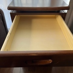 キャスター付きワゴン【学習机用】の画像