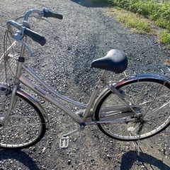 自転車　シティサイクル　オートライト