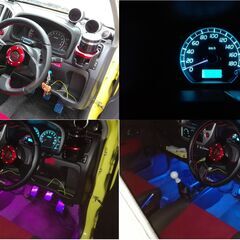 車検完全2年付！ Kei Works 4WD MT 5F リビルトエンジン載せ替え済 希少色のチャンピオンシップイエロー スズキスポーツフルエアロ ワークス 検索 アルト ミラ ミニカの画像