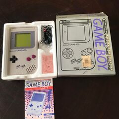 任天堂ゲームボーイと充電式アダプターセット