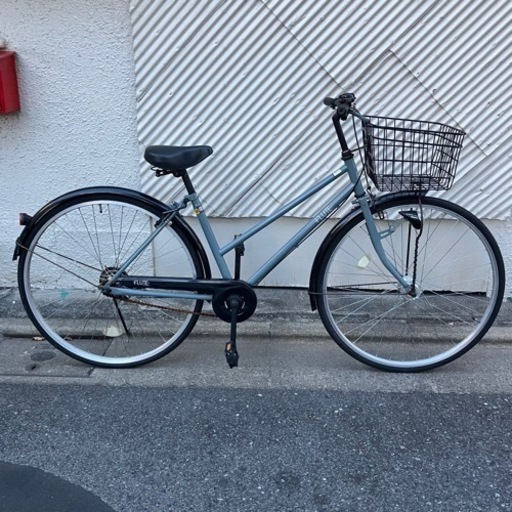 【売約済み】Flute フルート　自転車　サイクル　バイク　ママチャリ　町乗り　街乗り　オートライト　27インチ