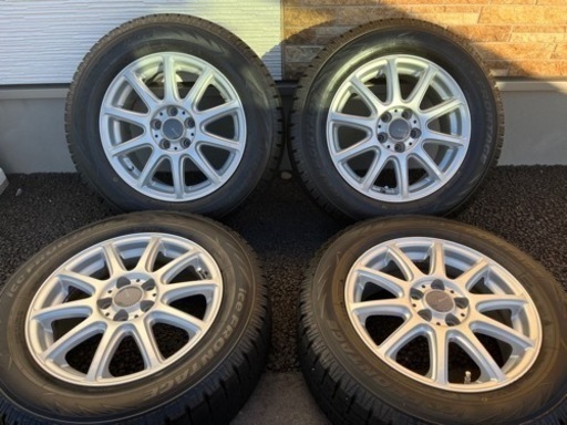 9部山以上　195/65R15 スタッドレス　ホイールセット