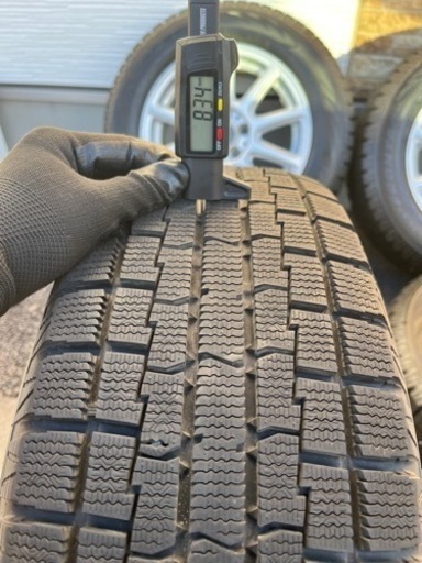 9部山以上　195/65R15 スタッドレス　ホイールセット