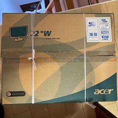 22型 WSXGA+ 非光沢 ワイド液晶モニター ACER AL2216Wの画像