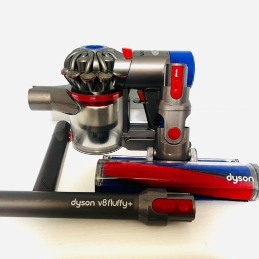 【中古】dyson v8 fluffy + ダイソン コードレスクリーナー SV10FFCOM2 ※引き取り限定