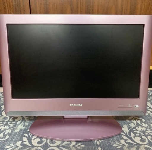 珍しいカラー♡19型液晶テレビ