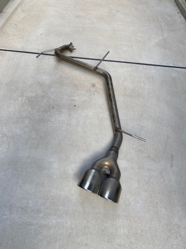 スリーキャッツ ZRR80W 80ノア モデリスタエアロ専用 クーヴェ ストレート マフラー