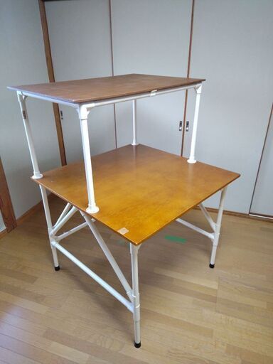 イレクター製　事務机（パソコン用にもどうぞ）