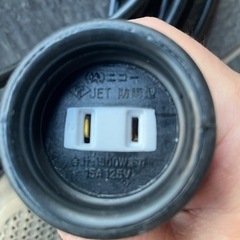 防雨型ソフト延長コードの画像
