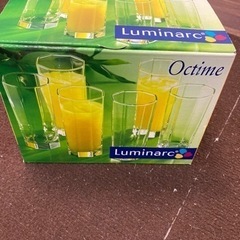 グラス6個セット　フランスアルク社製OCTIME 